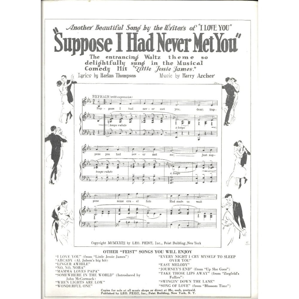 Antique 1920s Leo Feist Sheet Music "Doodle-Doo-Doo" by Art Kassel & Mel Stitzel - Picture 3 of 4